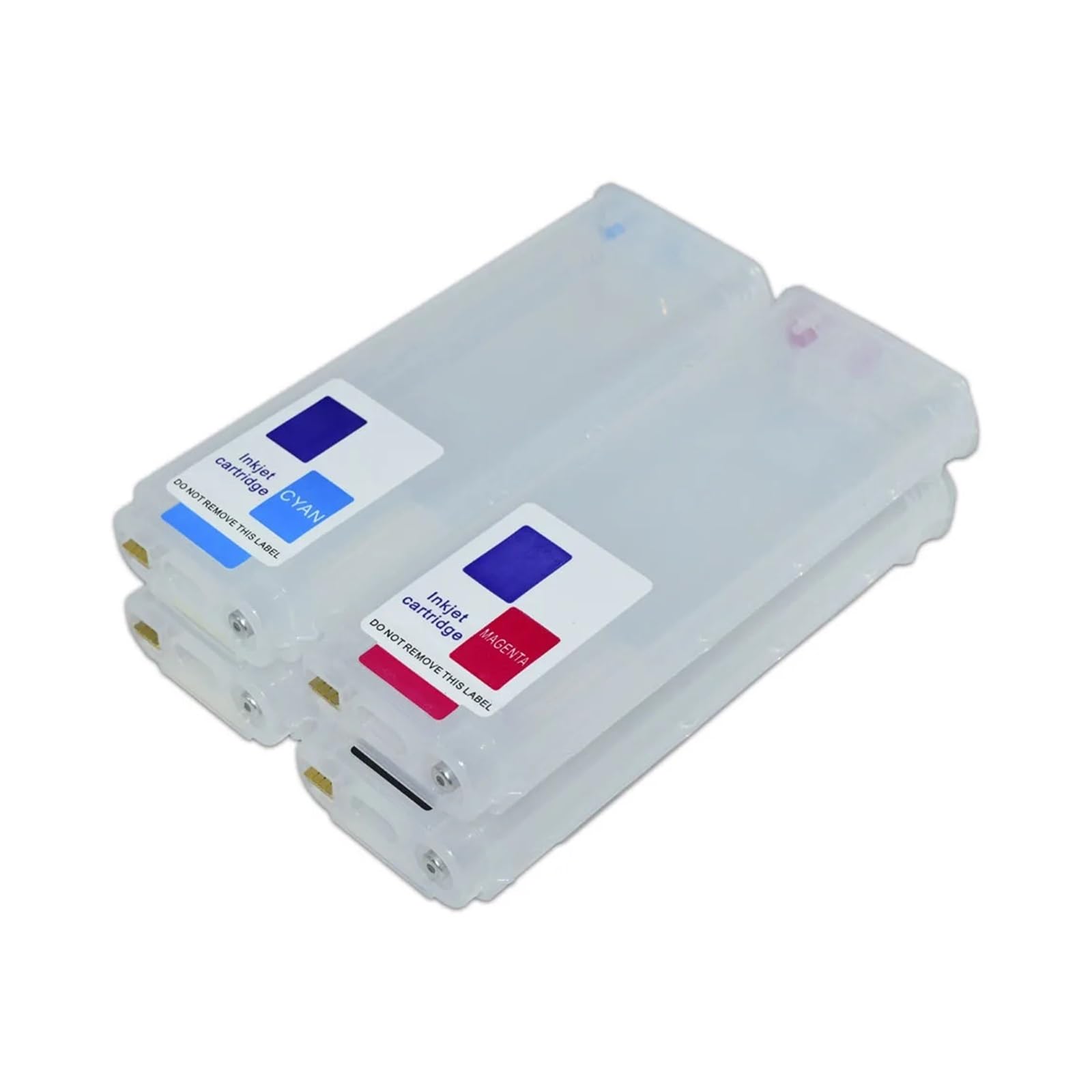 4 Cartuchos HP10 82 Recargables Compatible con HP | 69ml 130ml 280ml, chip ARC, recargable, reutilizable, flujo de tinta estable(H510 280ML)