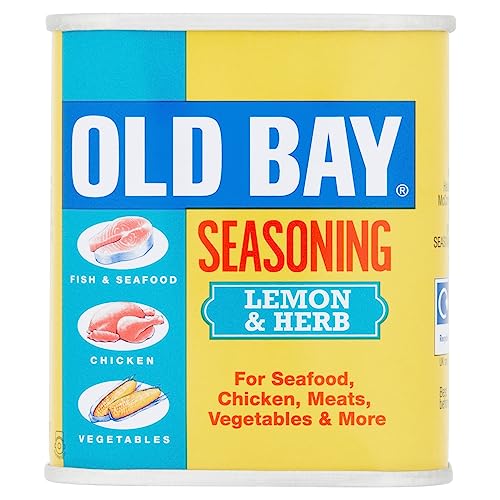 Old Bay Lemon & Herb Seasoning 75 G Flavourful Taste Blend of 14 Herbs and Spices with Lemon Versatile Spice All-purpose Seasoning Perfect for Vegetables Chicken Fish Pasta and Pop Corn