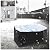 Coverfml Fire Pit Cover, Outdoor Fireplace Cover,Waterproof 600D Outdoor Rectangular Fire Fit Table Cover Deck Box Protector 48*28*24