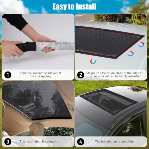 Red anti-insectos de techo solar para Forthing Yacht evita mosquitos en el coche 6