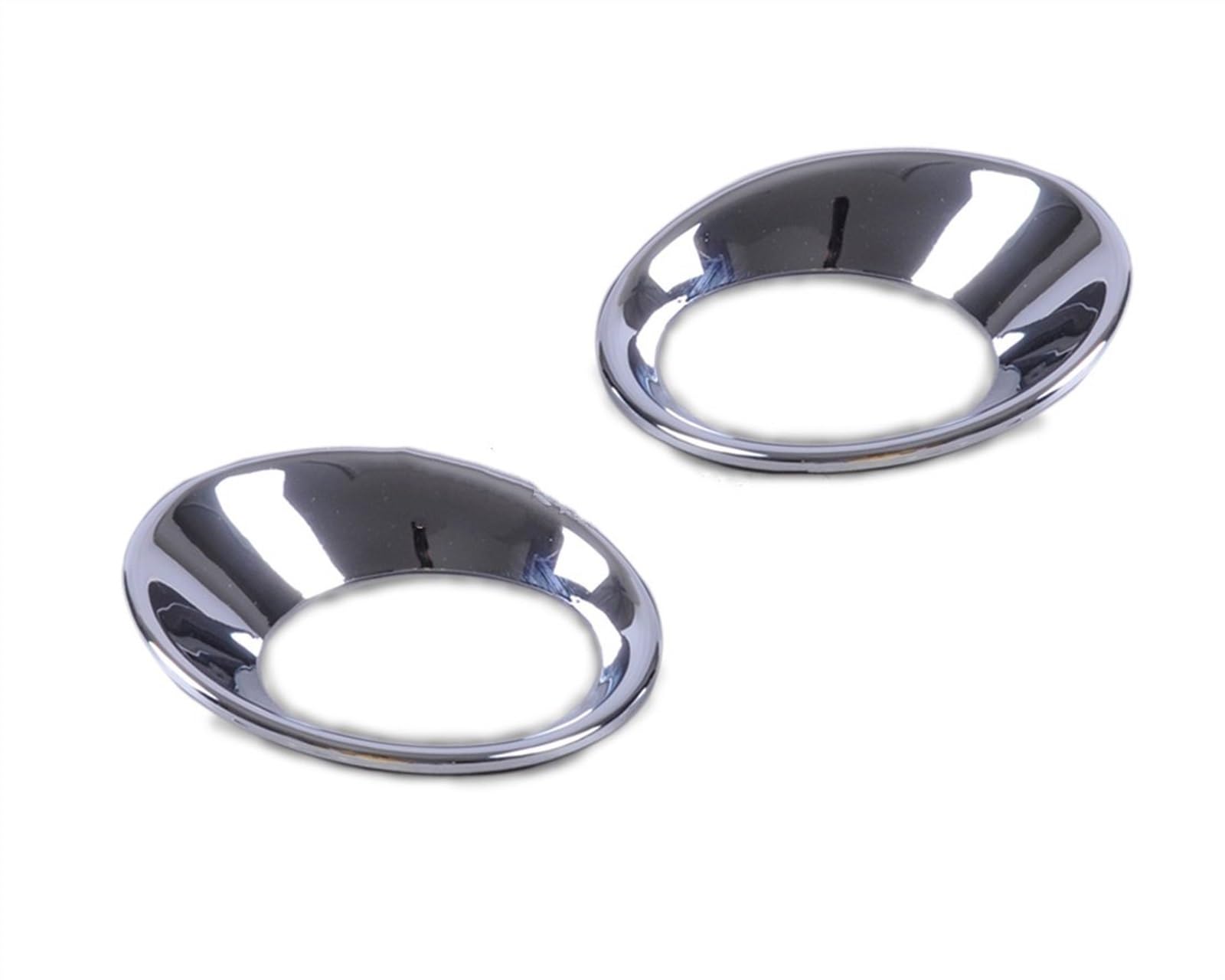Griglia del fendinebbia per auto Per Nissan per Qashqai 2007-2012 2 pezzi ABS per cromatura per coda posteriore fendinebbia telaio di copertura della lampada