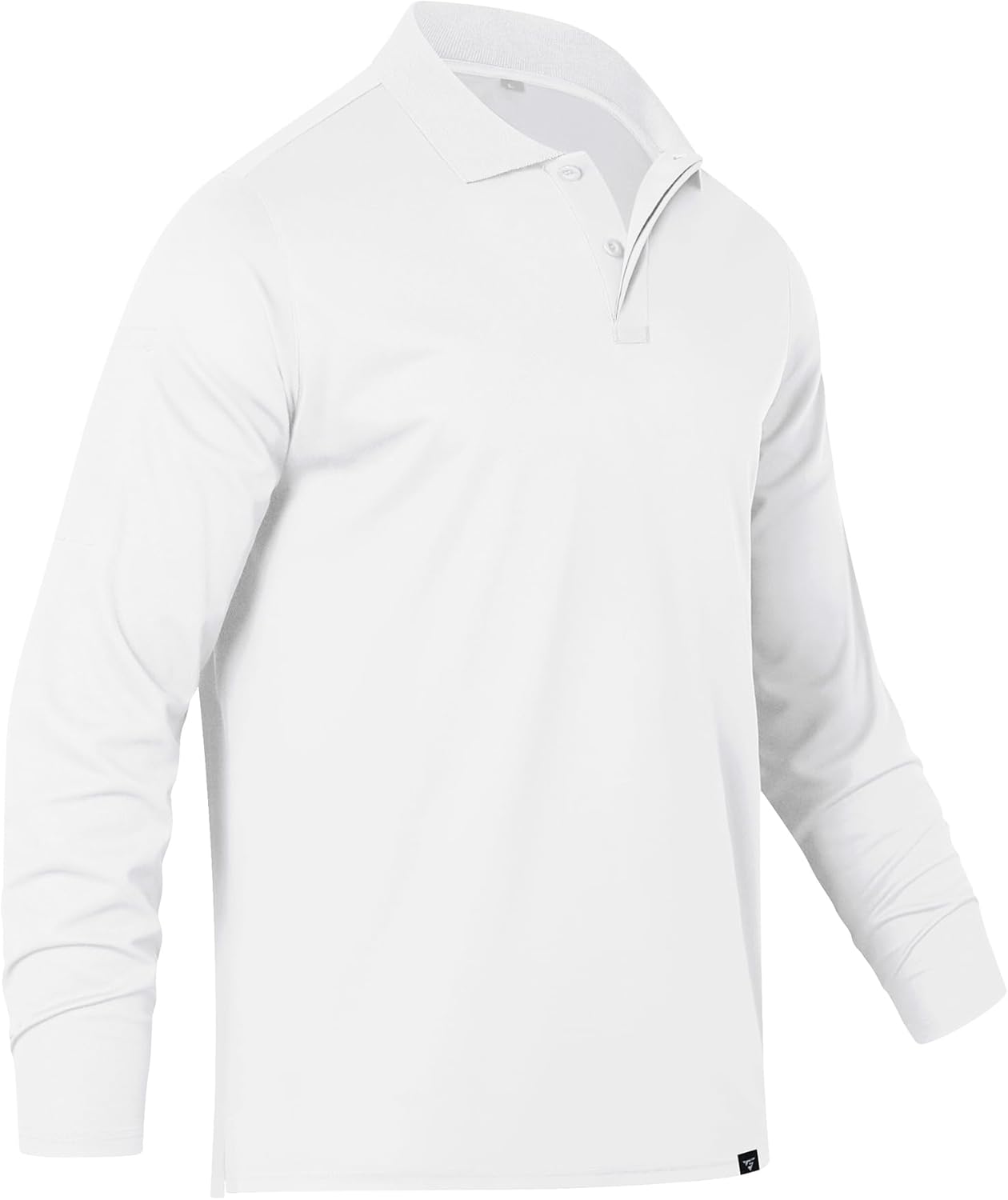 Men's Long Sleeve Polo Shirt Athletic Golf Polo Shirts for Men Quick-Dry Performance Casual Collared Shirts