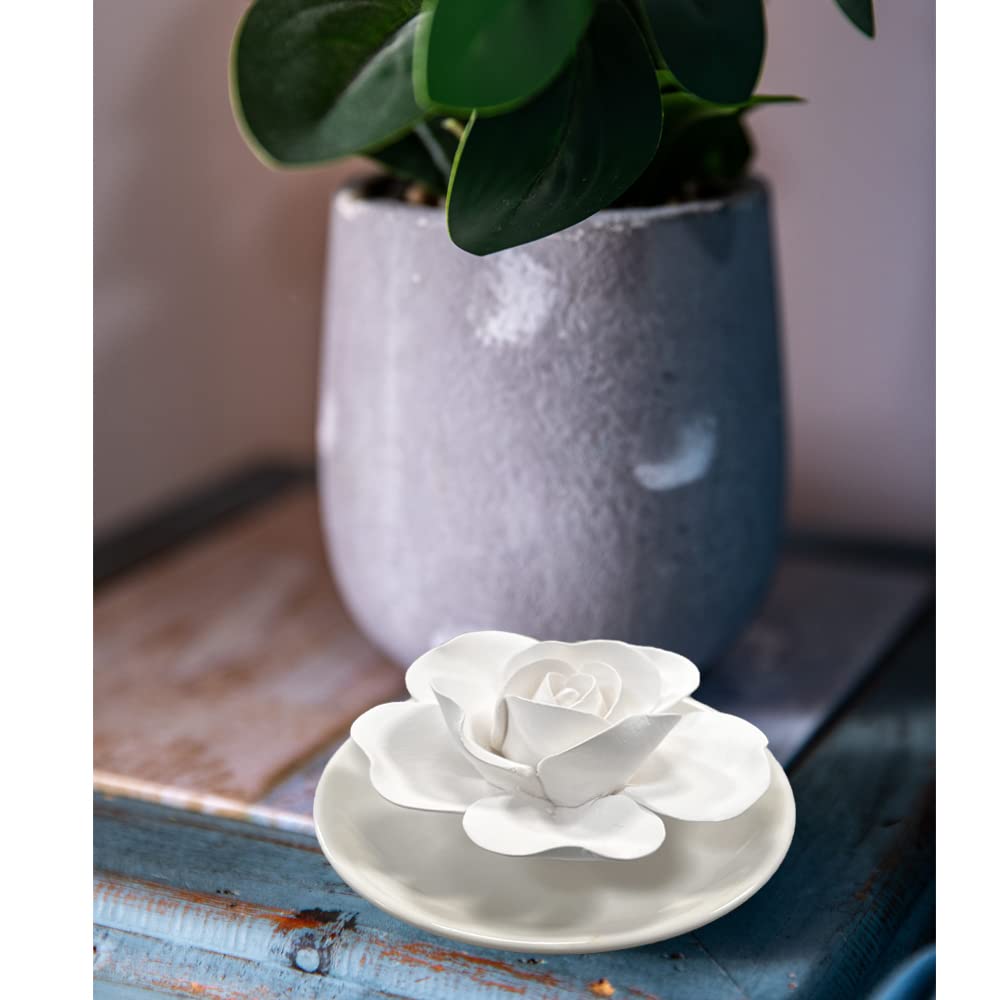 Diffusore di olio passivo per diffusori di aromaterapia in porcellana non elettrica per piccoli mini stanze, scrivania decorativa, bagno