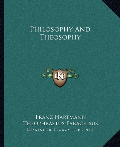 Philosophy And Theosophy