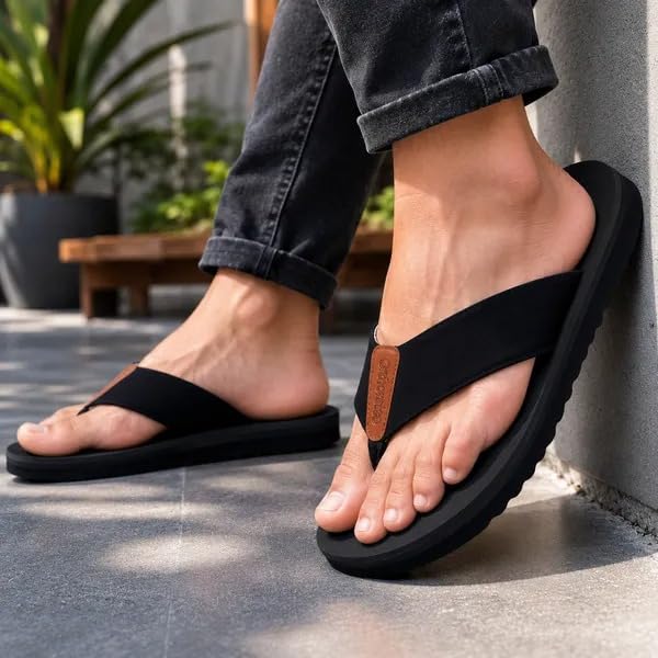 ORTHORAISE Store ORTHORAISE Mens Orthopedic Flip Flops - Image 5