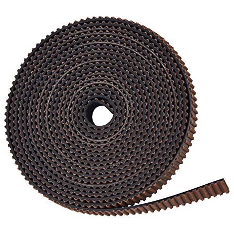 GT2 Timing Belt 6mm Width 2mm Pitch Glass Fibre Pull Strin Wear-resistant Rubber Tooth Surface for 3D Printers Prusa i3 Anet A8 A6 Anycubic i3 Mega Creality Ender 3/5-2M Cover
