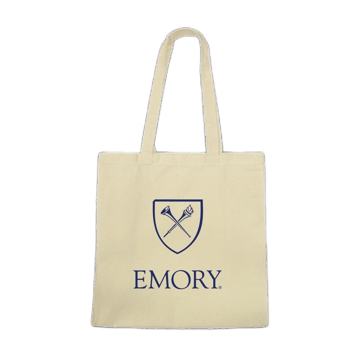 W Republic 1101-299-NAT Emory University Eagles Institutional Tote Bag Natural - One Size
