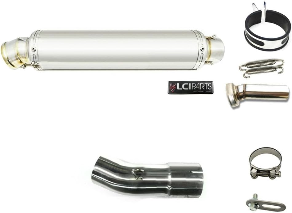 ZX10R ZX-10R 2016-2024 LCIPARTS ラウンドステンレススリップオン