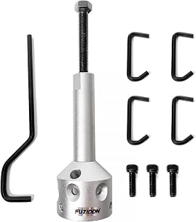 Premium Hub Fan Blade Blower Wheel Puller Tool - Heavy-Duty Steel Construction, Compatible with 5/8" Belt Drive & 1/2" Direct Drive Motor Shafts, OEM Replacement for HVAC