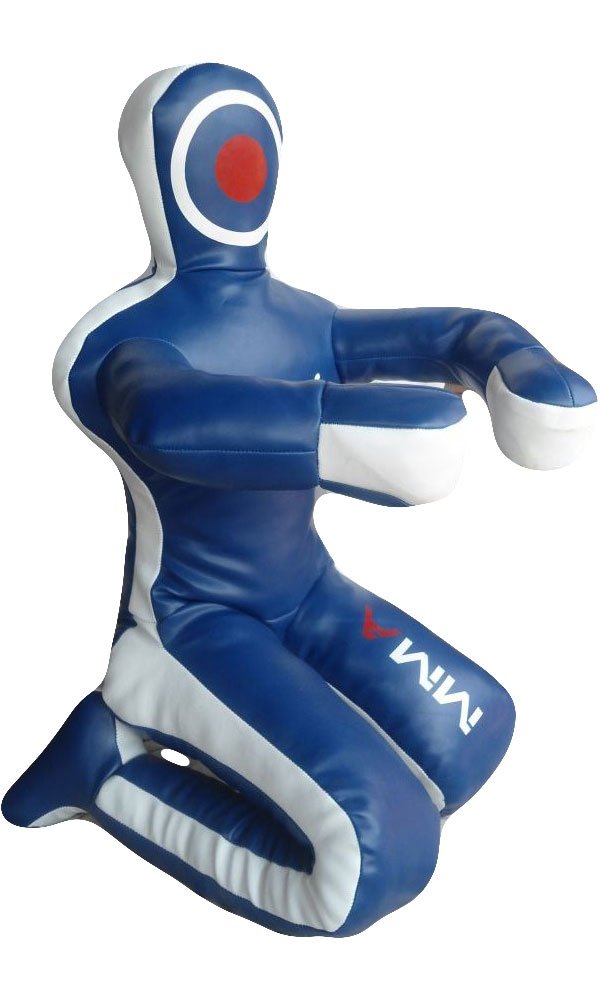 Manichino di MMA Judo, posizione seduta di wrestling, jiu jitsu brasiliano, arti marziali miste, grappling, kick boxing, UNFILLED