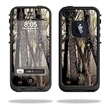 Mightyskins Protective Vinyl Skin Decal Cover for LifeProof iPhone 5 Case 1301 fre wrap sticker skins Tree Camo