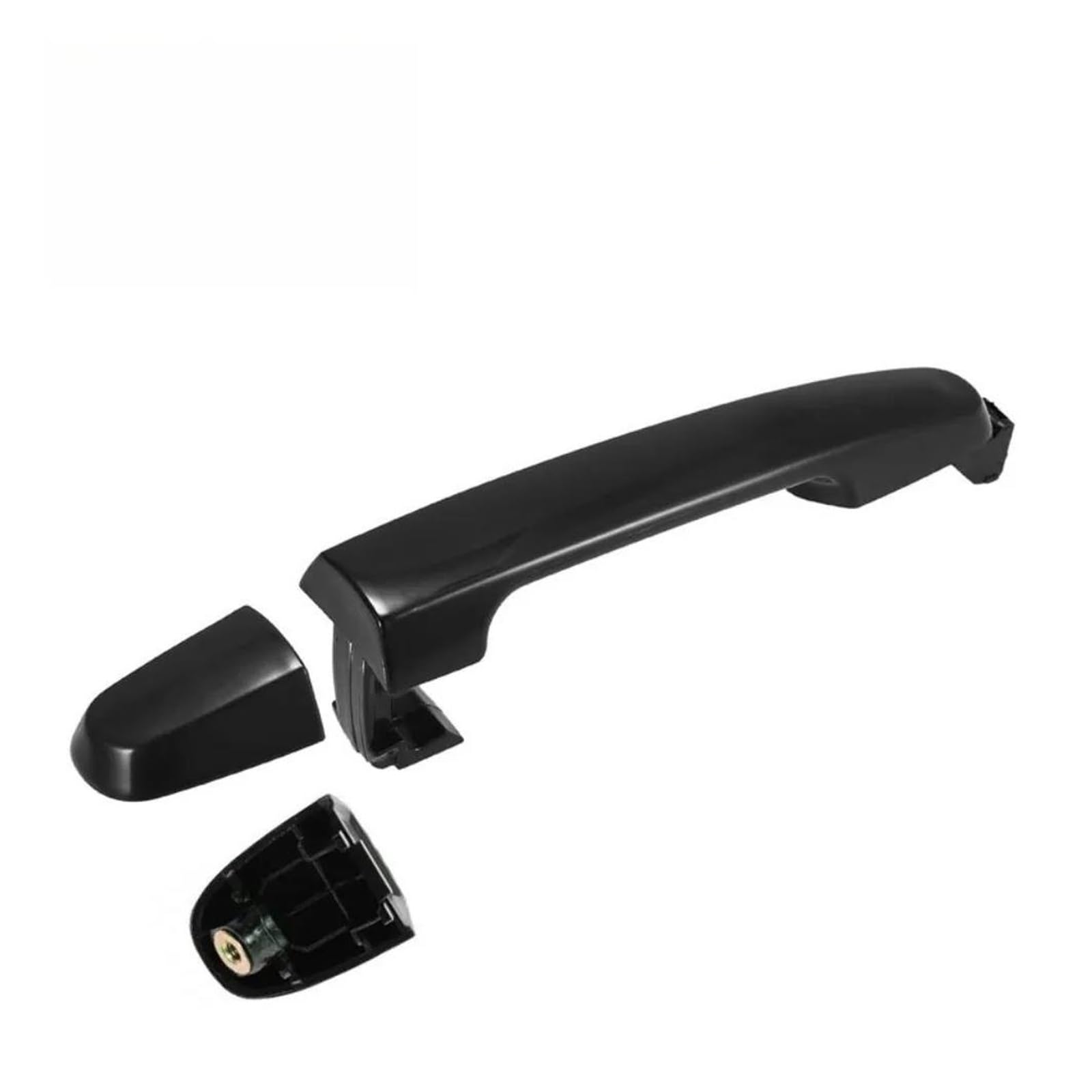 EVEKHAHHRB Exterior Door Handle 4Pcs Car Outside Handle Bowl Left & Right for Yaris for Solara for Highlander for Matrix Outer Door Handle(Front Right No Hole)