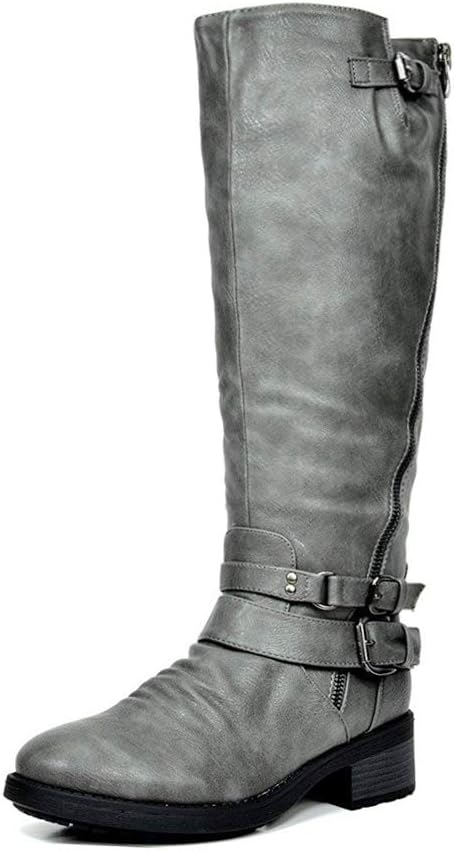 DREAM PAIRS Women's Knee High and up Riding Boots