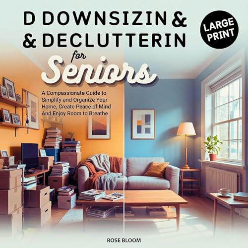 『Downsizing & Decluttering for Seniors』のカバーアート