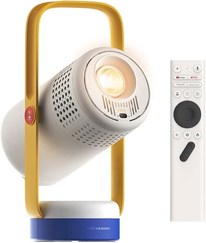 XGIMI Vibe One Batterie intégrée Mini Videoprojecteur Portable Intelligent, 1080P,