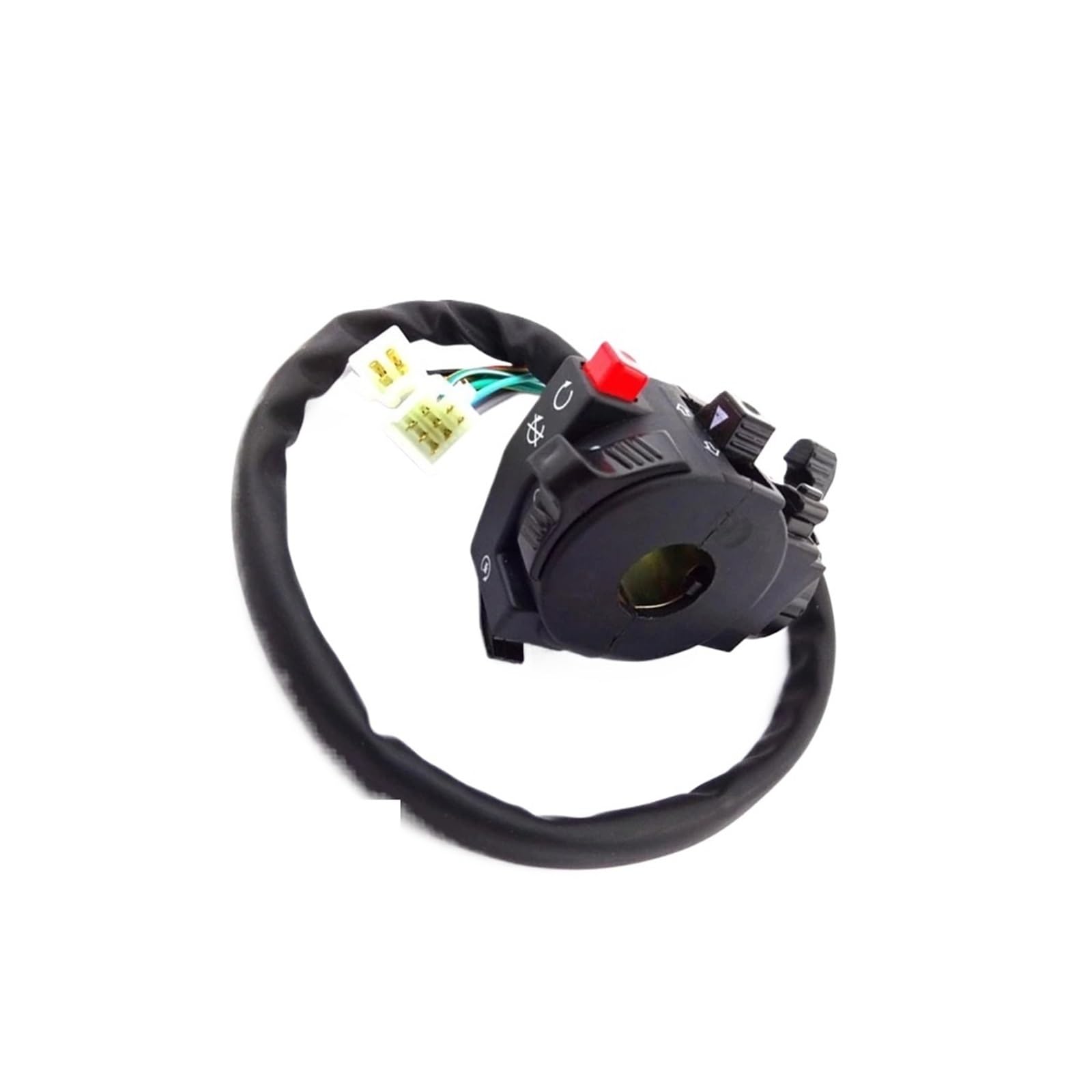 XNJIADVSY 12 Wire Handle Switch Choke Lever Assembly Compatible with 110cc 125cc 150cc 200cc 250cc Quad ATV
