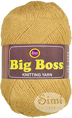 Image of Big Ball Skin (600 gm) Wool Ball Hand Knitting Wool /Art Craft Soft Fingering Crochet Hook Yarn, Needle Knitting Yarn Thread dye A B CDESM-DC