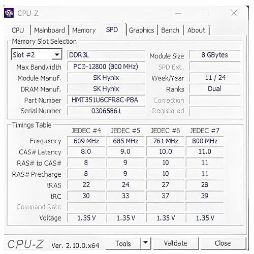 Image of 8GB DDR3 1600MHz Hynix Desktop RAM | High-Speed PC Memory Module for Smooth Performance & Multitasking | 5 Year Replacement Warranty | 12800U | HYNIX Desktop RAM