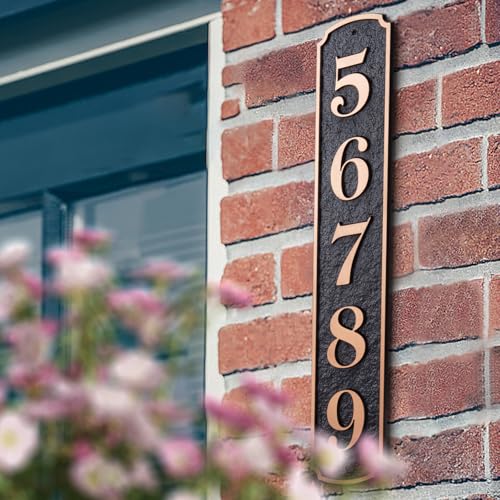 Customizable House Number Sign - Address Plaque for Outdoor/Indoo...