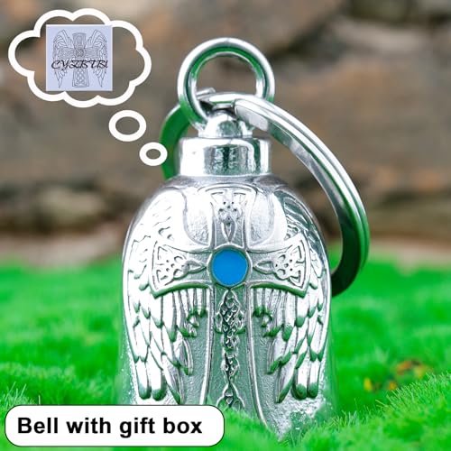 Image of Motorcycle Men Bell - Motorcycle Cross Bell for Men Women,Biker Accessory,Guard Riding Safety