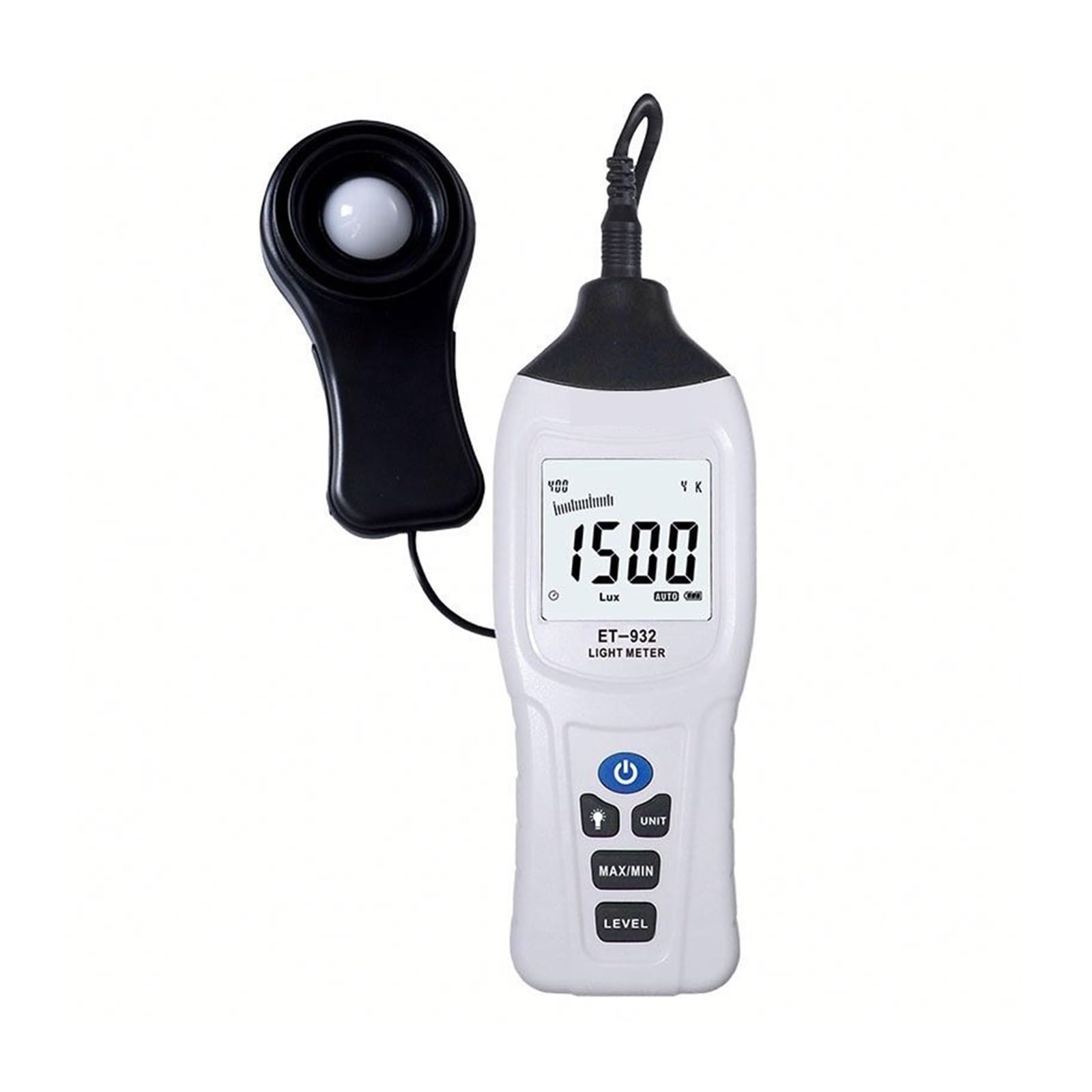 Espectrofotómetro, Medidor De Lux Digital Luz Luminómetro Luces LED Probador Interior Y Exterior