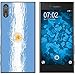 Produktbild PhoneNatic Case kompatibel mit Sony Xperia XZ Silikon-Hülle WM Argentinien M1