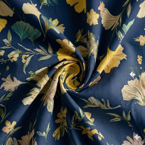 Image of Cotton Bolls Textiles Glace Cotton Flat Bedsheet 90x90 Inch with 2 Pillow Covers - Soft Breathable Glace Cotton, Printed Bedding Set for Double Bed