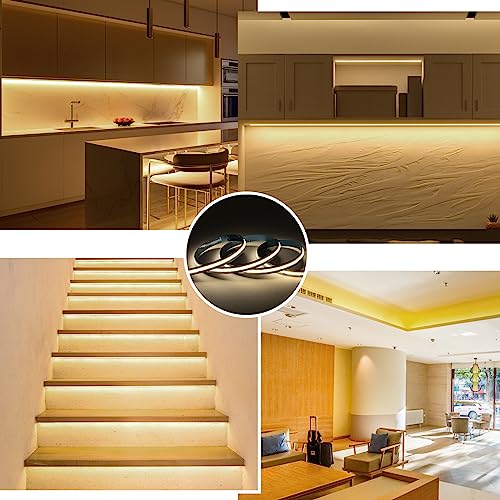 Tira LED SEZO COB 3000K Blanco Cálido 16.4ft 10mm miniatura 5