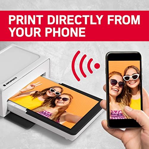 AgfaPhoto Realipix Moments Fotodrucker 10×15 cm mit Bluetooth
