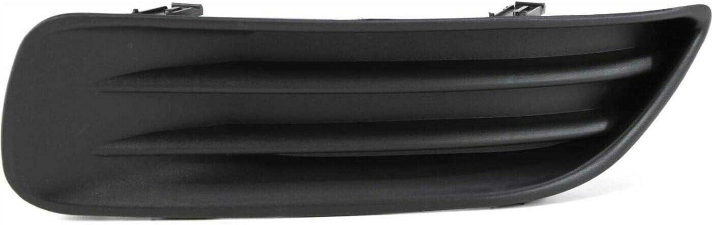 DAT AUTO PARTS Front Left Driver Side Fog Light Bumper Cover Insert Trim Replacement for 2003-2004 Toyota Corolla Except S Model Black Textured Made of Plastic TO1038103 5212802060
