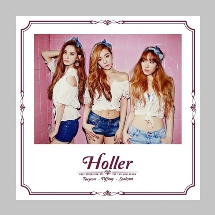 SNSD Girls' Generation-TTS TAETISEO [HOLLER] 2nd Mini Album CD+Photocard+Poster K-POP Sealed