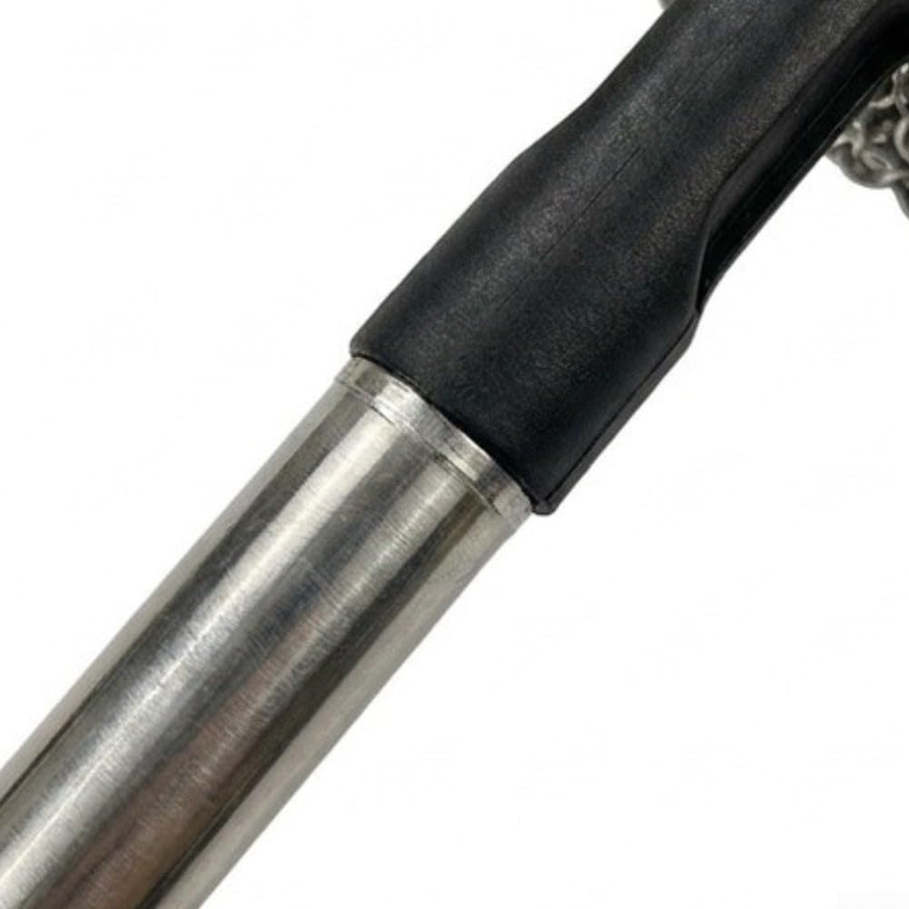Cepillo Barbacoa para cadena Metal 63cm Sin Cerdas Cepillo Barbacoa
