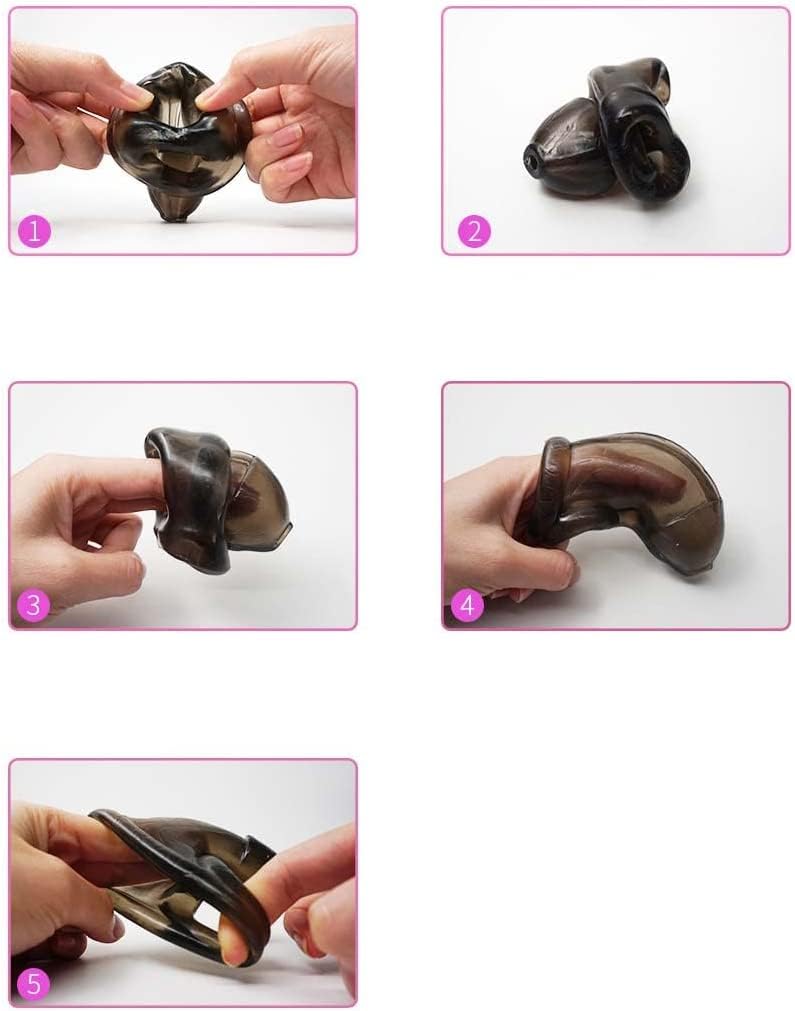 HUNTVE Silicone Protettivo Gabbia Uomo Anello Sport Anello.