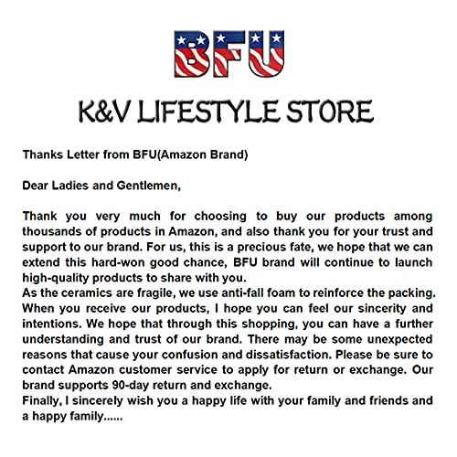 Bfu 8 Inch Porcelain Dinner Plates, Vintage Blue Plates Set Of 6 For Dessert,Salad,Pasta, Pancakes, Steak,Appetizer,Microwave Safe Dinnerware - Bohemian Style #TOP6