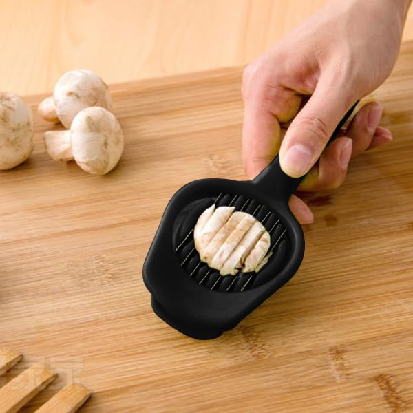 Coupe-œufs multifonction en acier inoxydable pour tranches nettes - 3