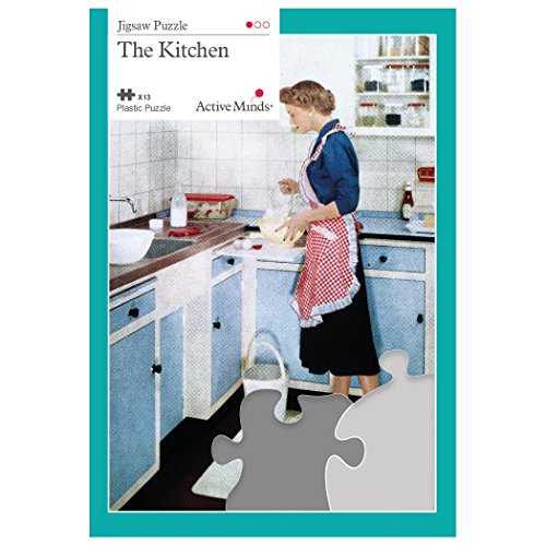 Active Minds 13 Piece Kitchen Jigsaw Puzzle | Specialist Alzheimer's/Dementia Activities & Games