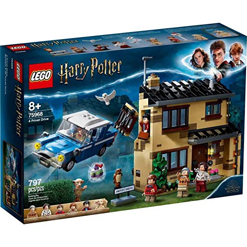 Super Big Clearance! Lego 75968 Harry Potter 4 Privet Drive Collectible Playset for Kids (797 Pieces)