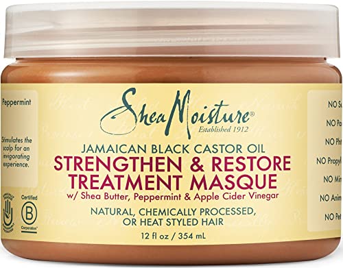 Shea Moisture Jamaican Black Castor Oil Treatment Masque 340g