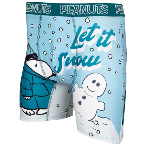 Peanuts Snoopy Let It Snow Boxer Briefs4