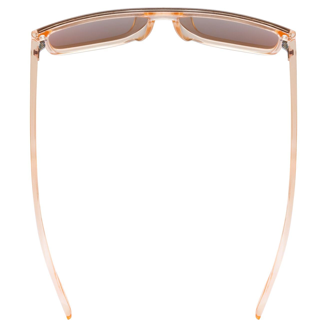 uvex heyday, okulary sportowe unisex-dorosły, transparent gold/gold mirror, one size
