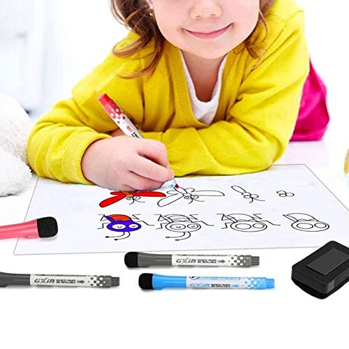 Wersdf Lavagna del Frigorifero Lavagna Bianca