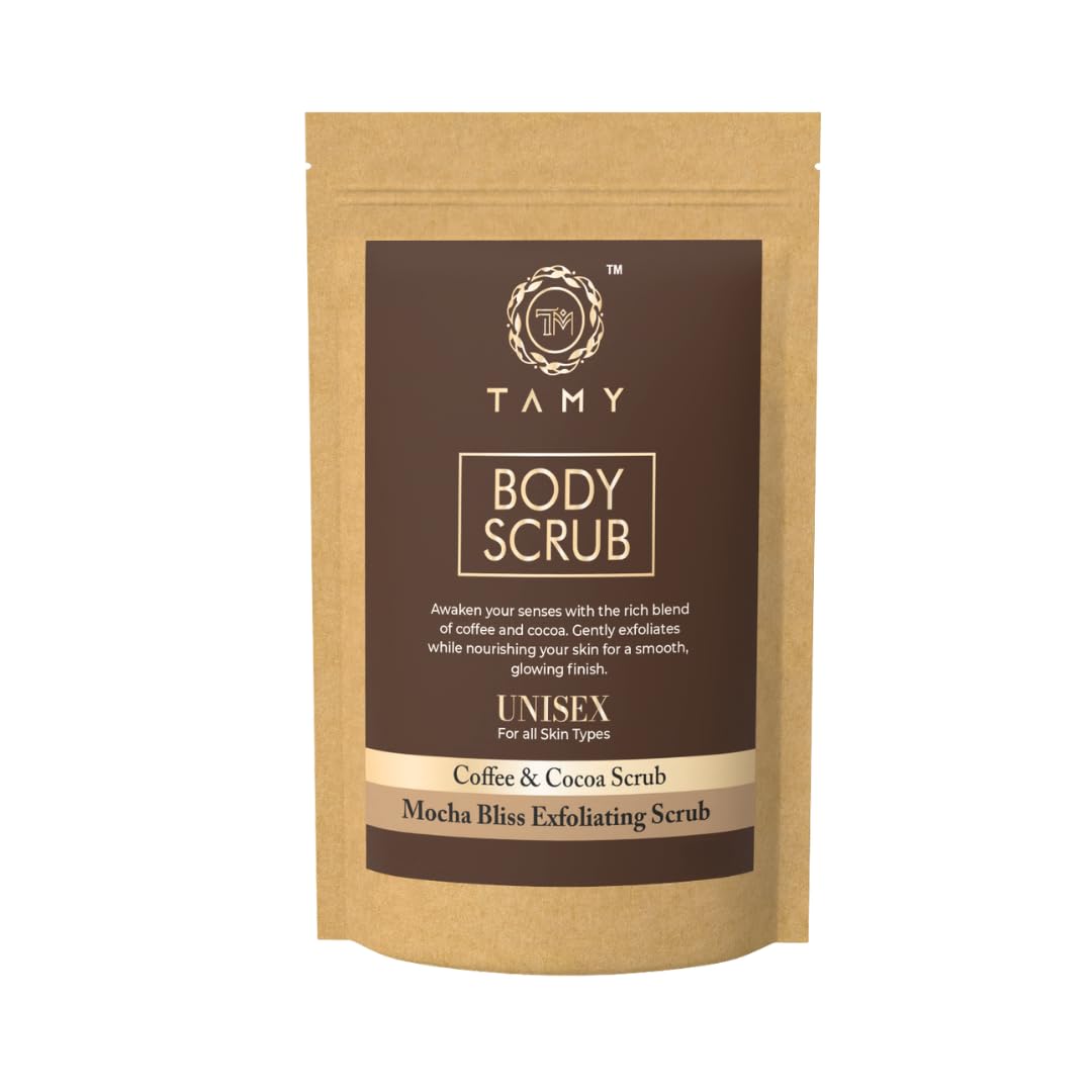 TAMY Coffee & Chocolate Body Scrub Exfoliating & Nourishing Formula for Smooth - 400g-picture-16