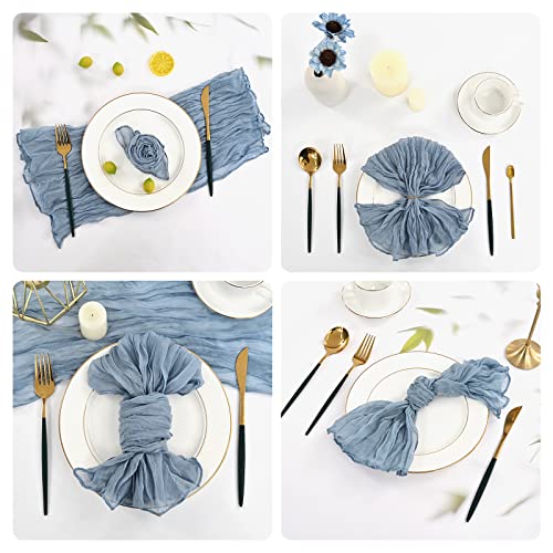 Servilletas de Tela 20x20 Pulgadas Pack x60 Azules miniatura 7