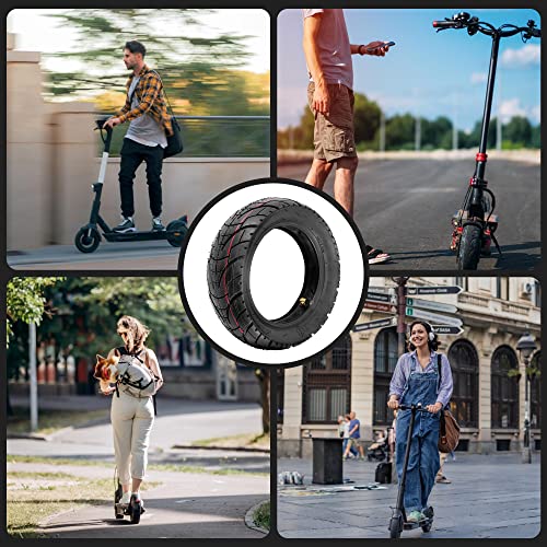 Htbcchb 80/65-6 Scooter Tire Off-Road, 10 Inch Replacement Thickened Pneumatic Tyres 80/65-6 For Electric Scooter E-Bike Tires Inner Tubes For Motorcycle (City Road) #TOP6