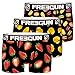 FREEGUN Boxer Homme Doux, Calecon Homme, Maintien Anti-Glisse, Respirant (Lot de 3), Noir, Jaune, Rouge, Vert Taille S