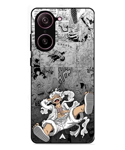 Image of Premium Anime 2 Case for Oneplus Nord CE 5 (Glossy Finish) Soft-Touch Metal TPU Back Cover, Shockproof, Designer, Aesthetic Mobile Phone Case