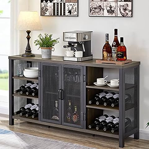 FATORRI Industrial Wine Bar Cabinet Cover