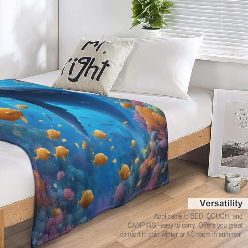 Couverture baleine en flannel plaid polaire super doux 100x130 - 6