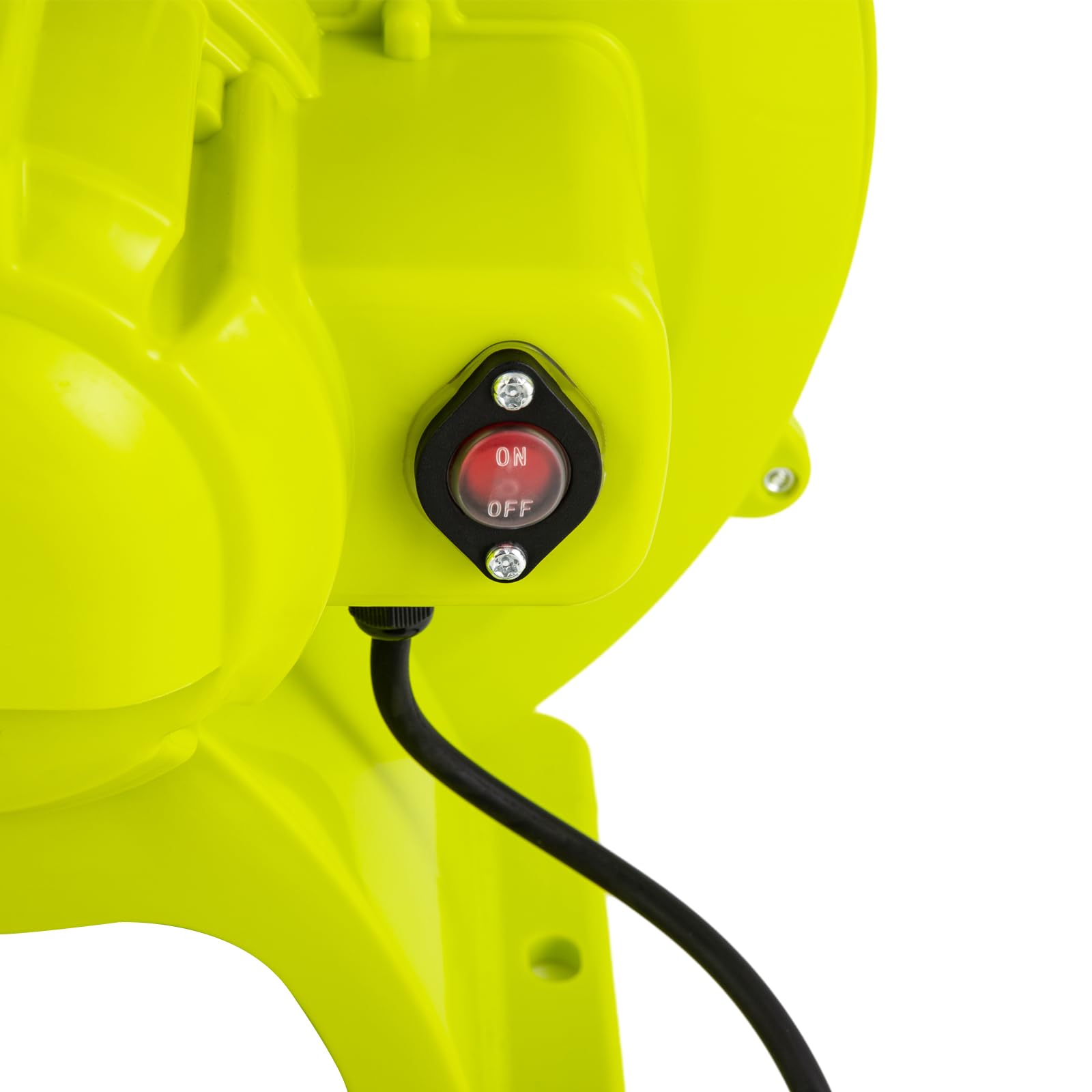 Ventilatore ad aria da 450 W, 2800 rpm, ventilatore a castello gonfiabile, 1500 pa, pompa ad aria elettrica, portatile, soffiatore continuo, soffiatore a soffietto per acquascivolo