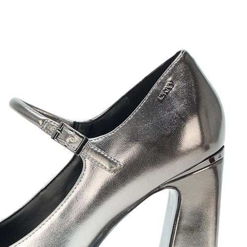 DKNY Women's Spruce Evening Closed Toe Mary Jane Block Heel Heeled Sandal4